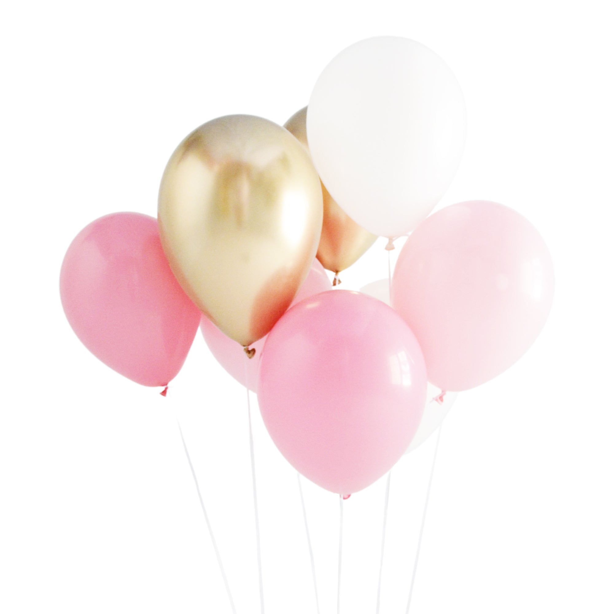 Pink and Gold Balloon Bouquet