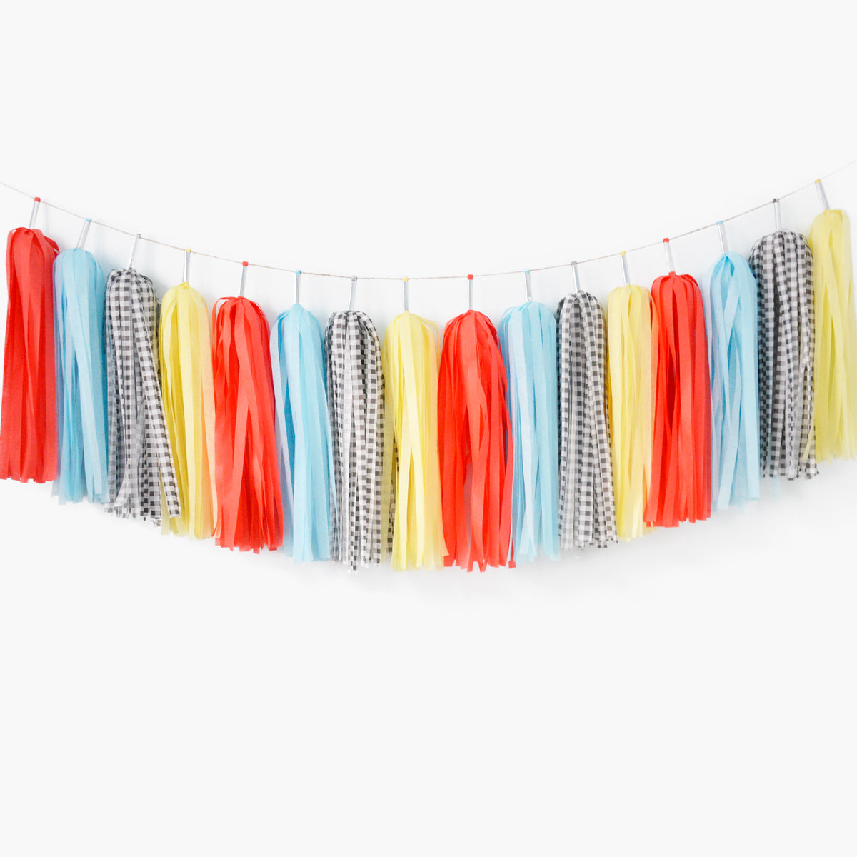 Race Car Party Tassel Garland - Retro Racing Car Birthday Party Decorations - Race Car First Birthday Backdrop Bunting Streamers