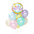 Rainbow Birthday Party Balloon Decoration