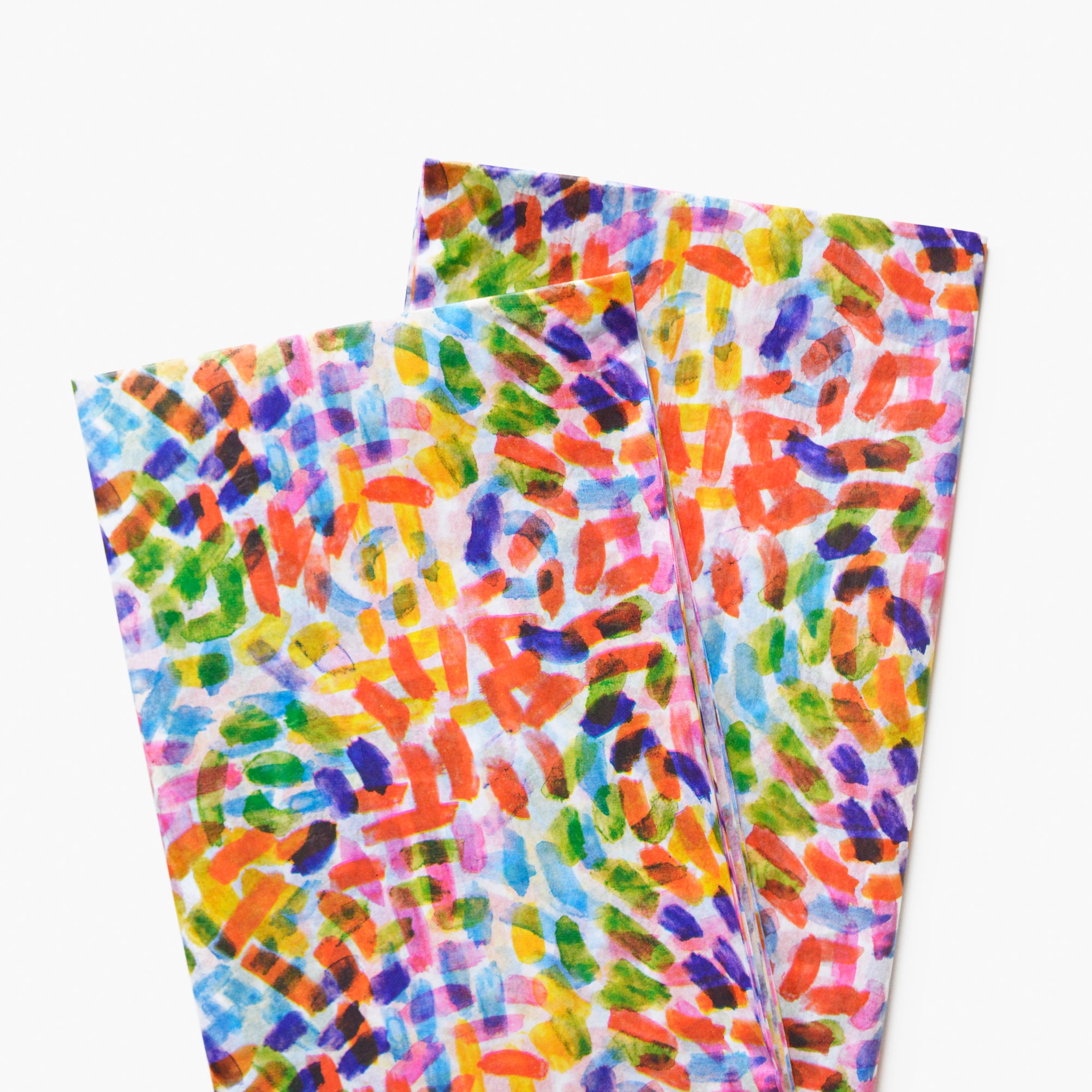 Rainbow Strokes Tissue Paper - Rainbow Gift Wrapping & Party Favor Bags &  Handcraft Supplies - GenWooShop