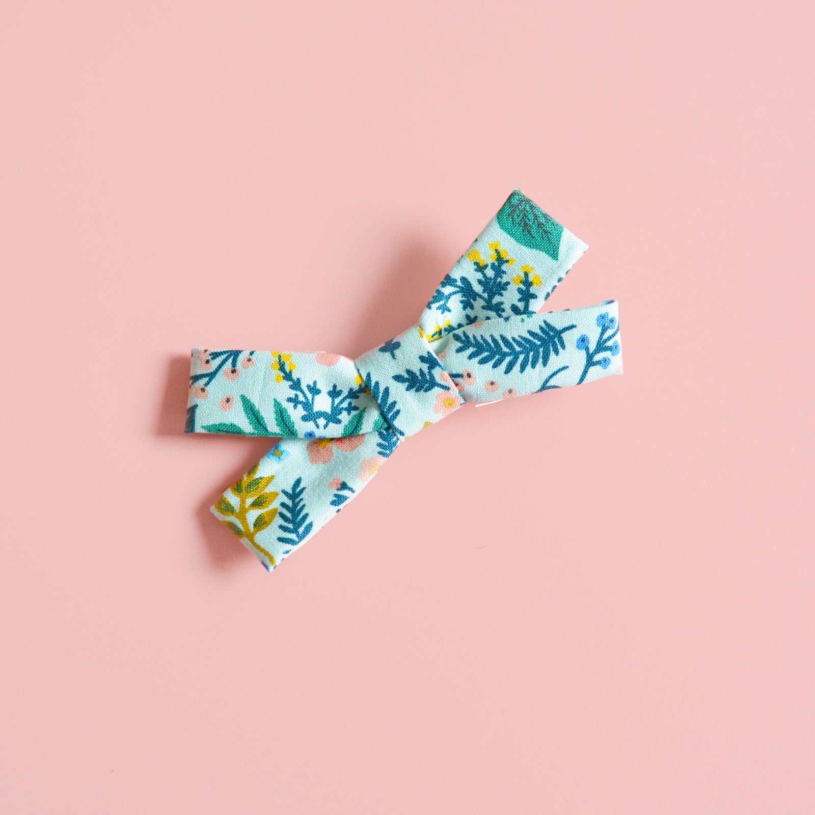 Floral Hair Bow Clip, Flower Bow Headband, Baby Girl Hair Accessories