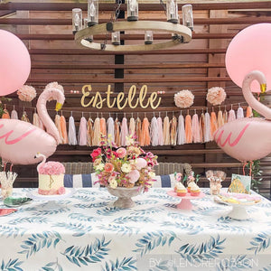 Rose Gold Pink Flamingo Party Decorations Ideas