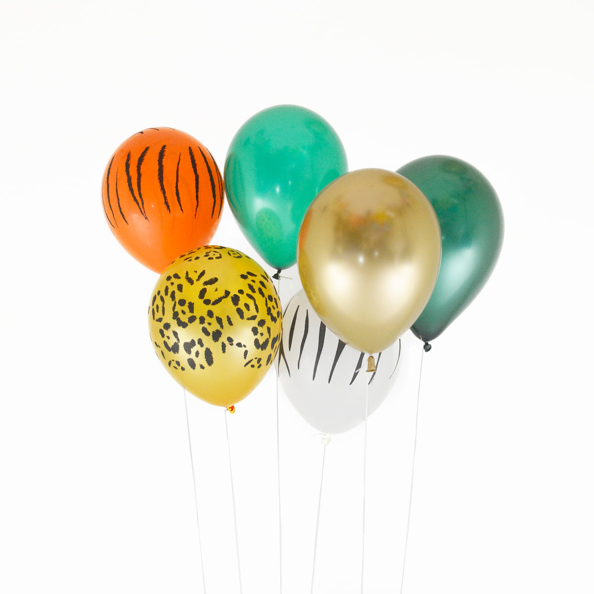 Animal Balloon Bouquet - Kids Safari Jungle Party Balloon Decorations