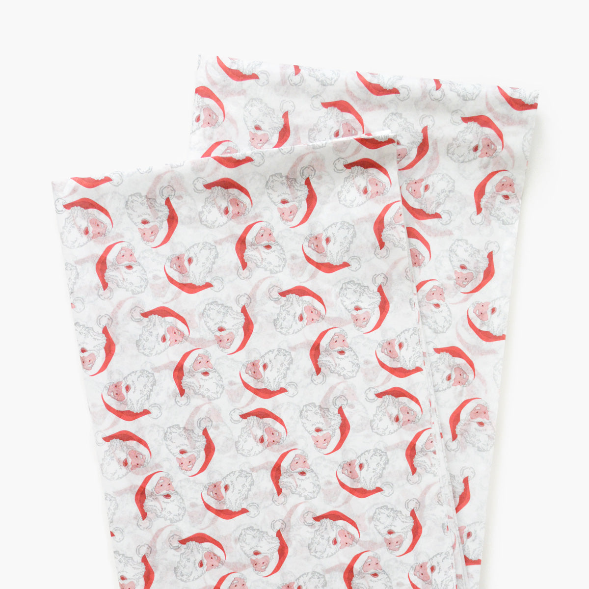 Happy Santa Claus Tissue Paper - Christmas Santa Claus Theme Gift Wrapping & Winter Party Favor Bags & Holiday Handcraft Supplies