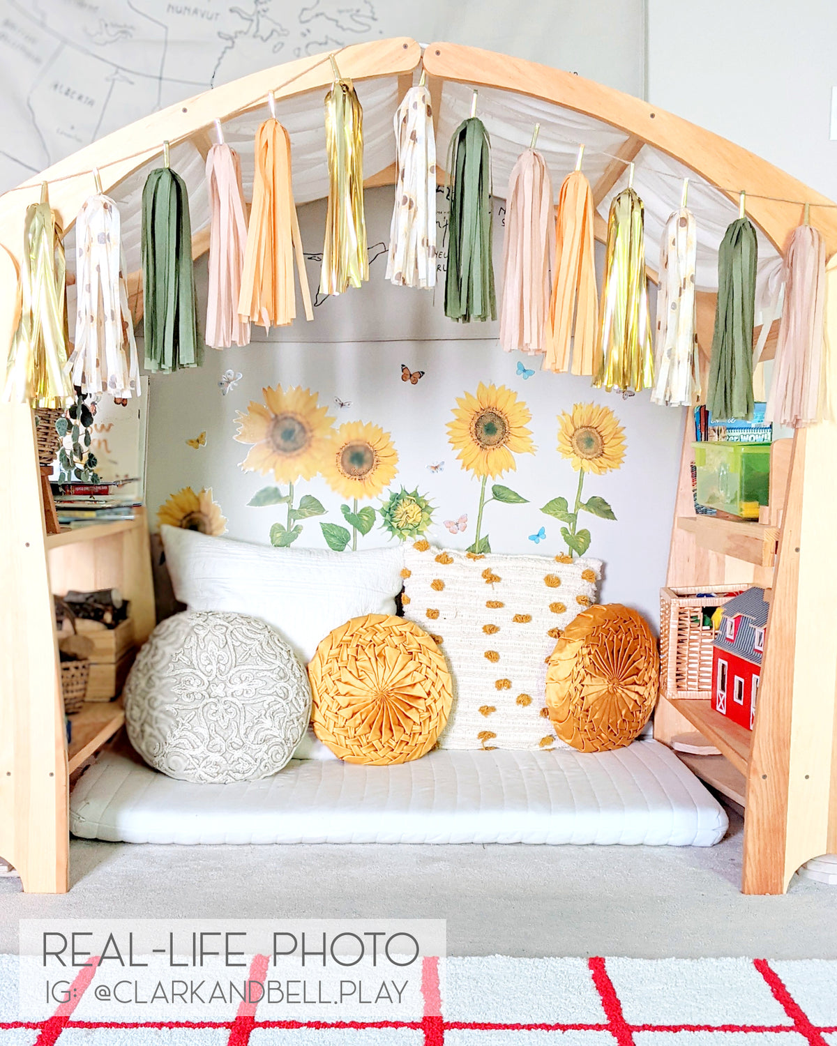 Sunflower Tassel Garland