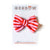 Sweet Holiday Jumbo Bow Hair Clip - Christmas Gift for Girls, Holiday Jumbo Hair Bows for Girls GenWoo Shop GenBow Club 