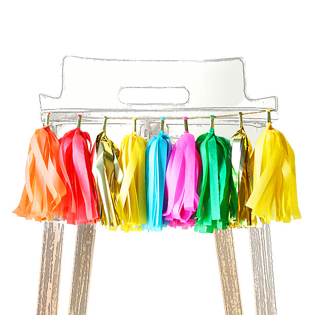 Taco Party High Chair Garland