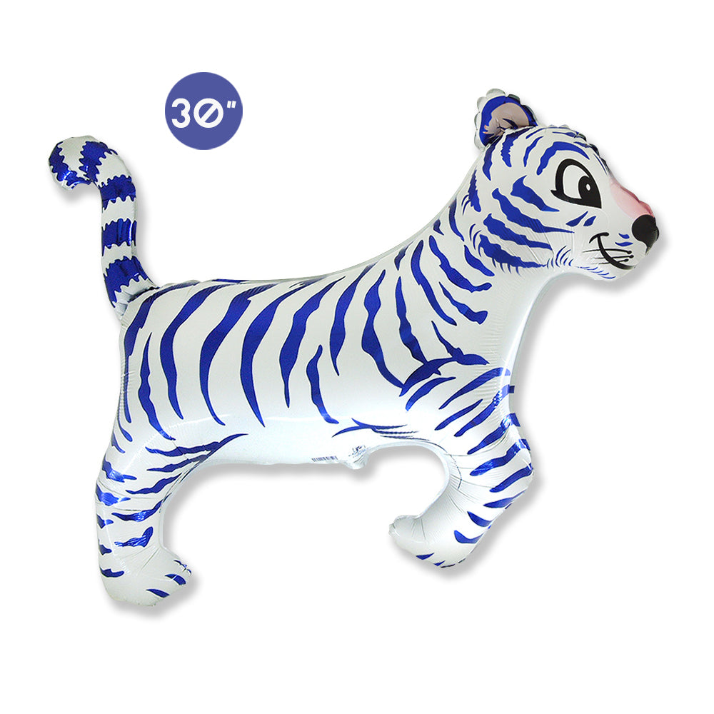 White Tiger Balloon 30-inch