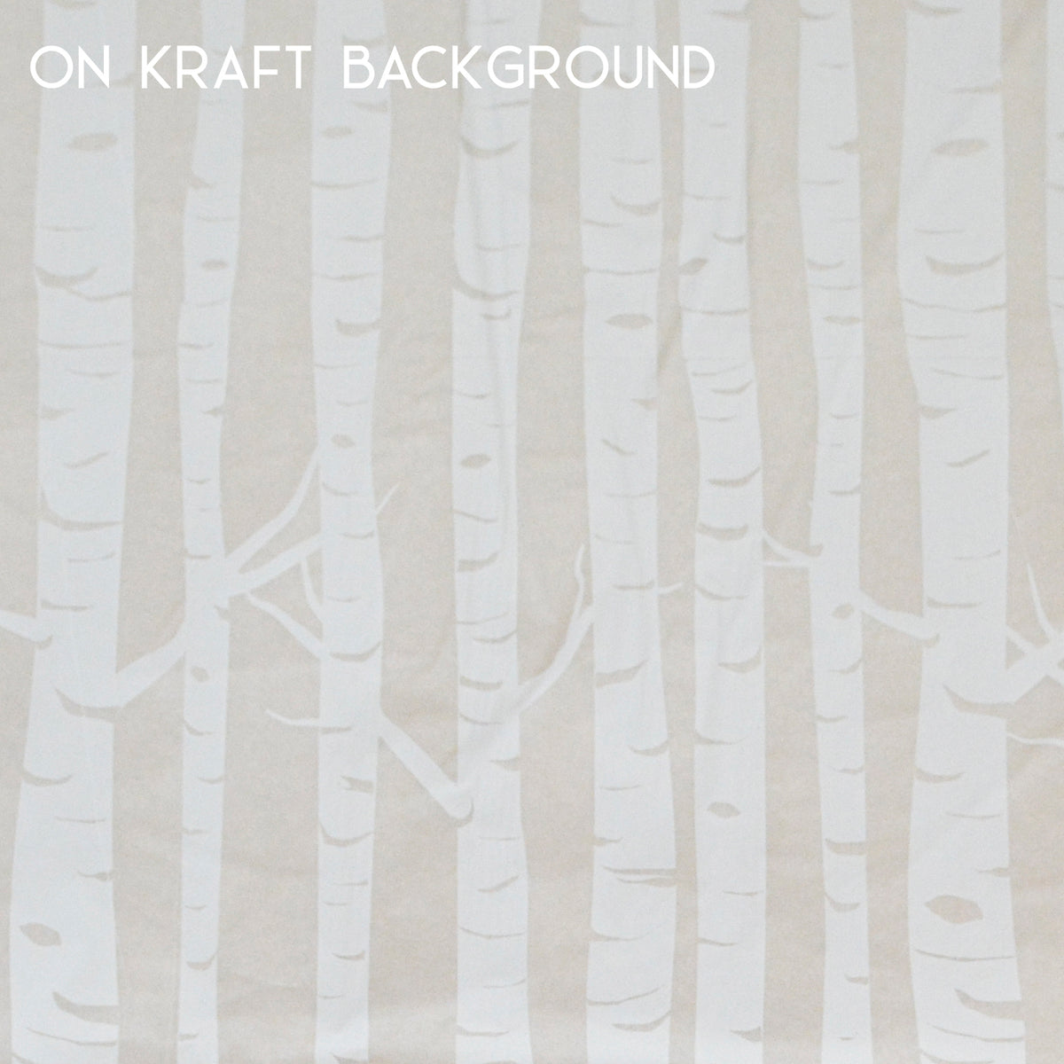 Translucent White Birch Tissue Paper