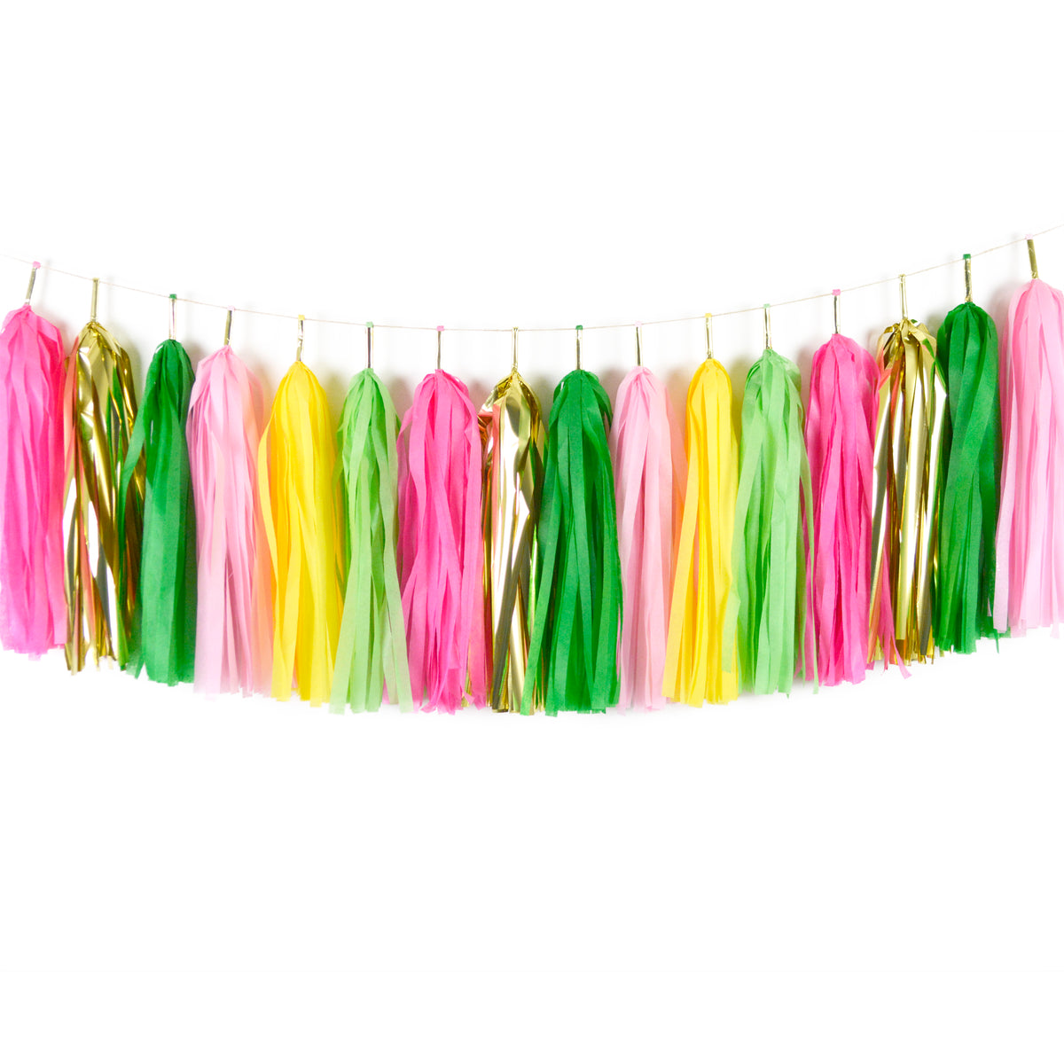 Tropical Flamingo Tassel Garland