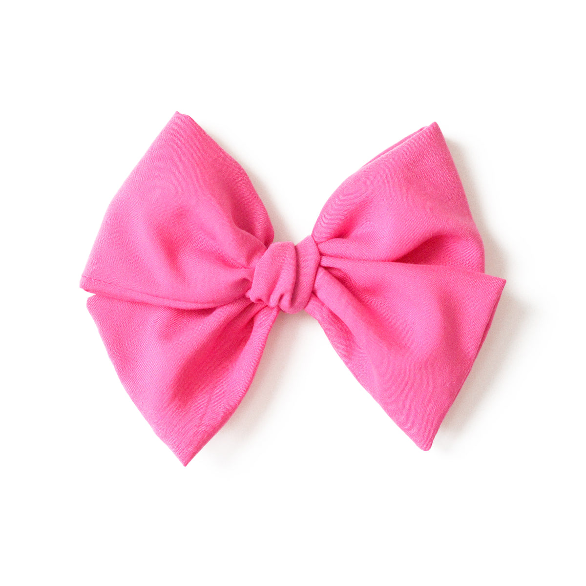 Hot Pink Girls Hair Bow, GenBow Club