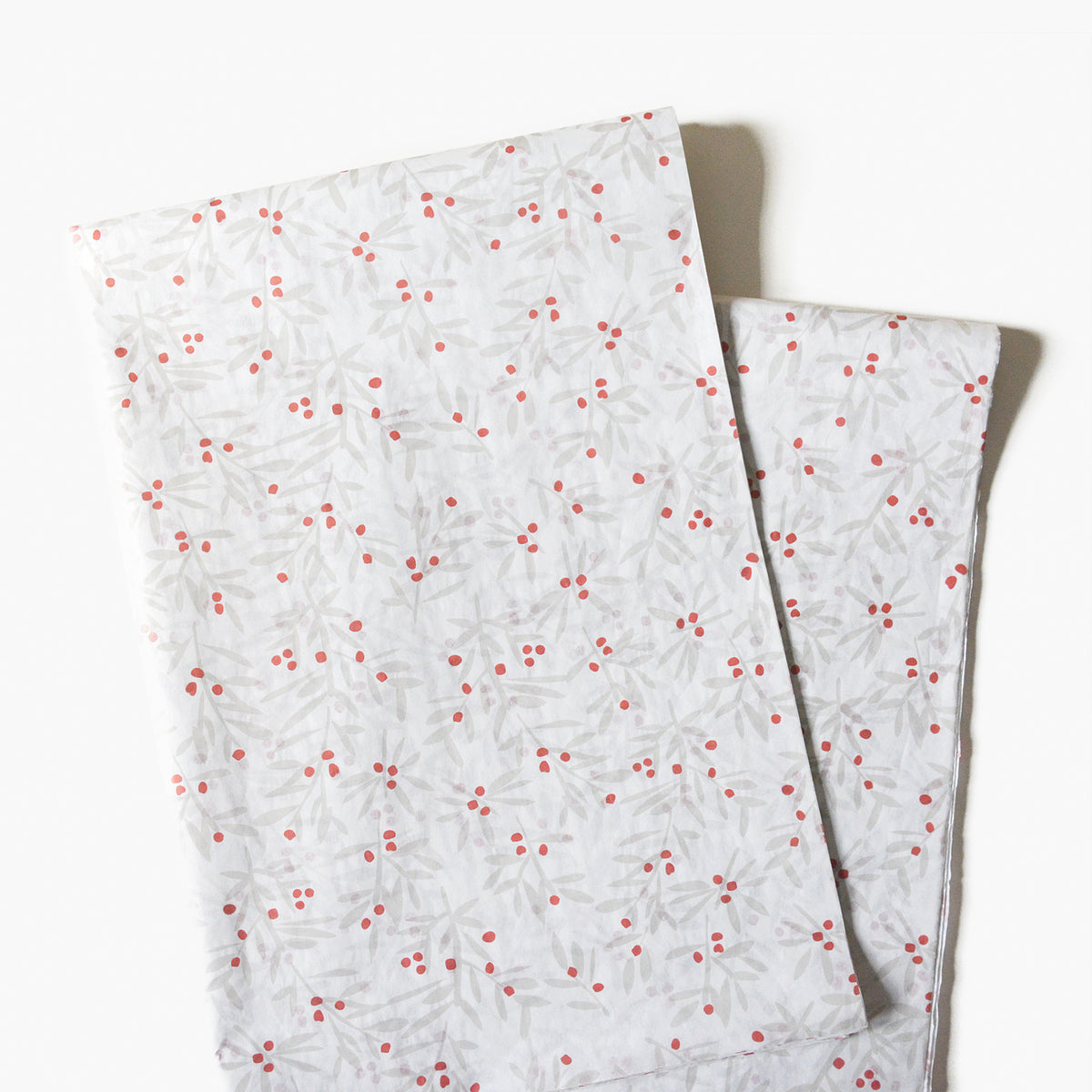 Winter Berries Tissue Paper - Christmas Holiday Gift Wrapping