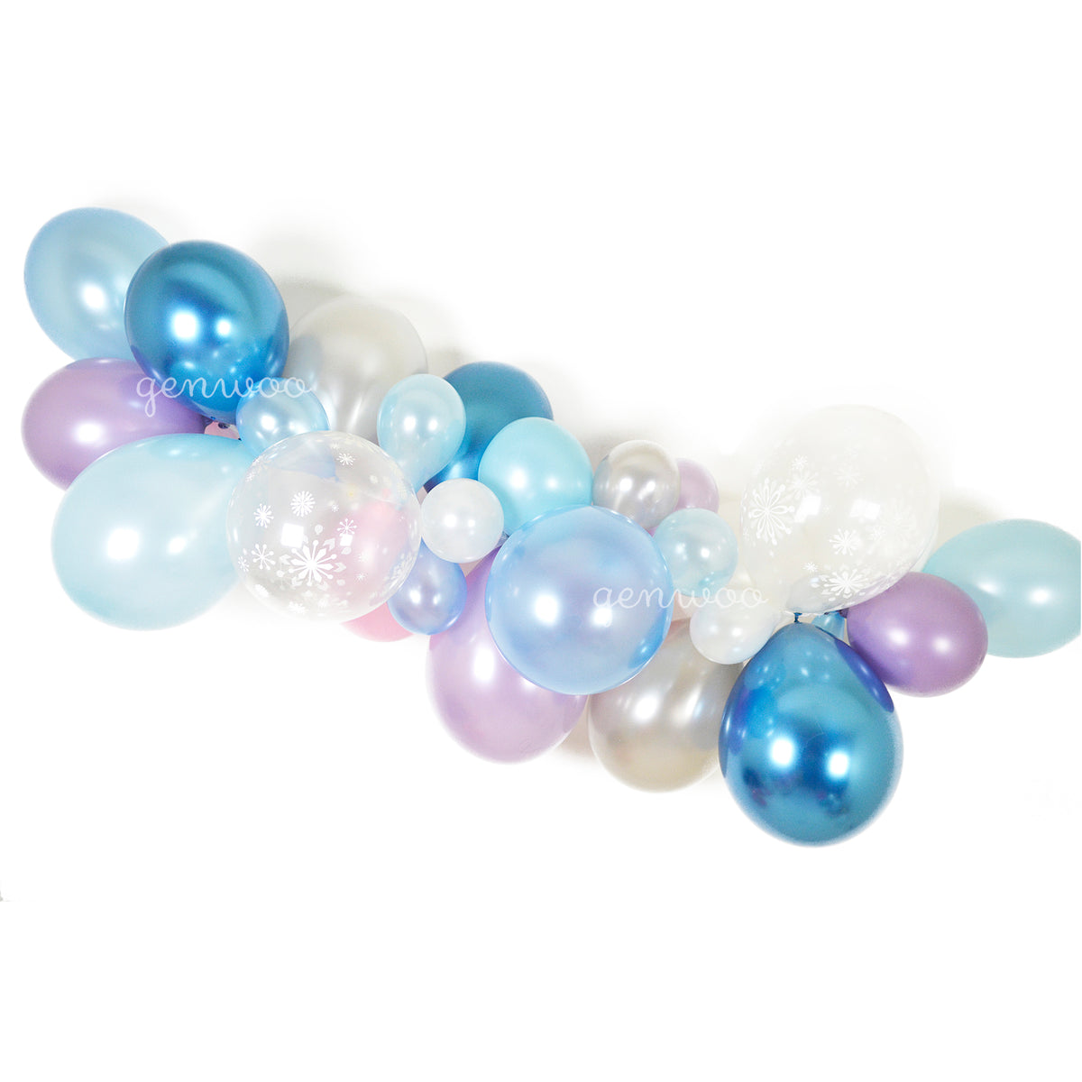 Winter Wonderland Balloon Garland Kit