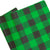 Green Buffalo Plaid Tissue Paper