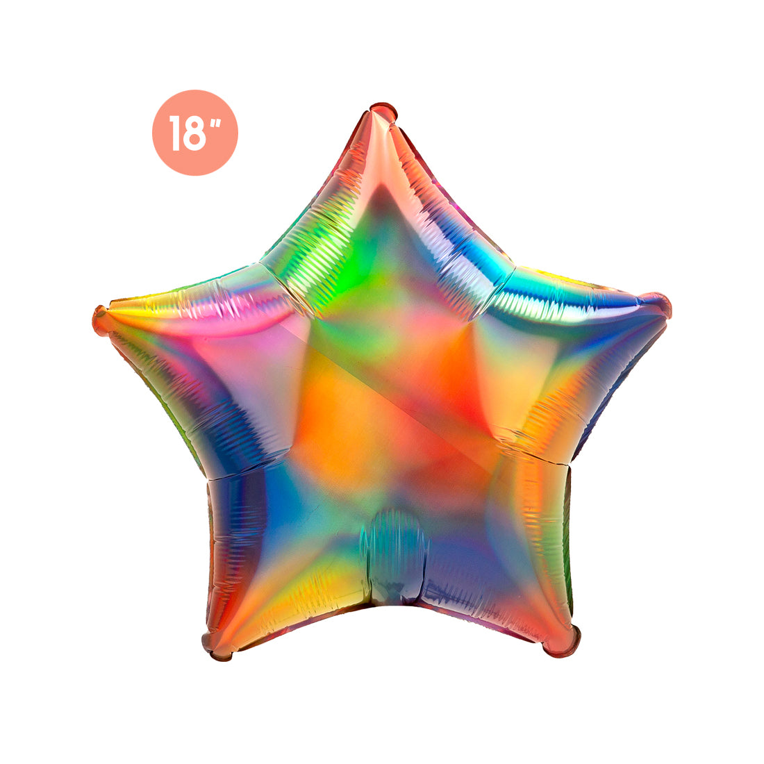 rainbow star balloon rainbow birthday party decoration