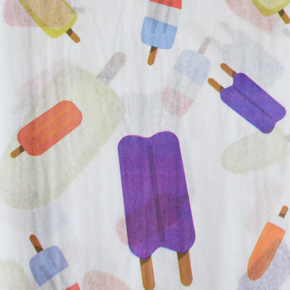 Popsicle Illustration Tissue Paper
